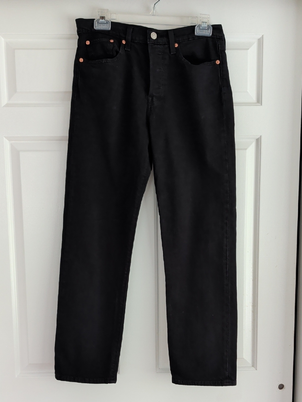 NWOT Women's Wedgie Straight Black Jeans Premium